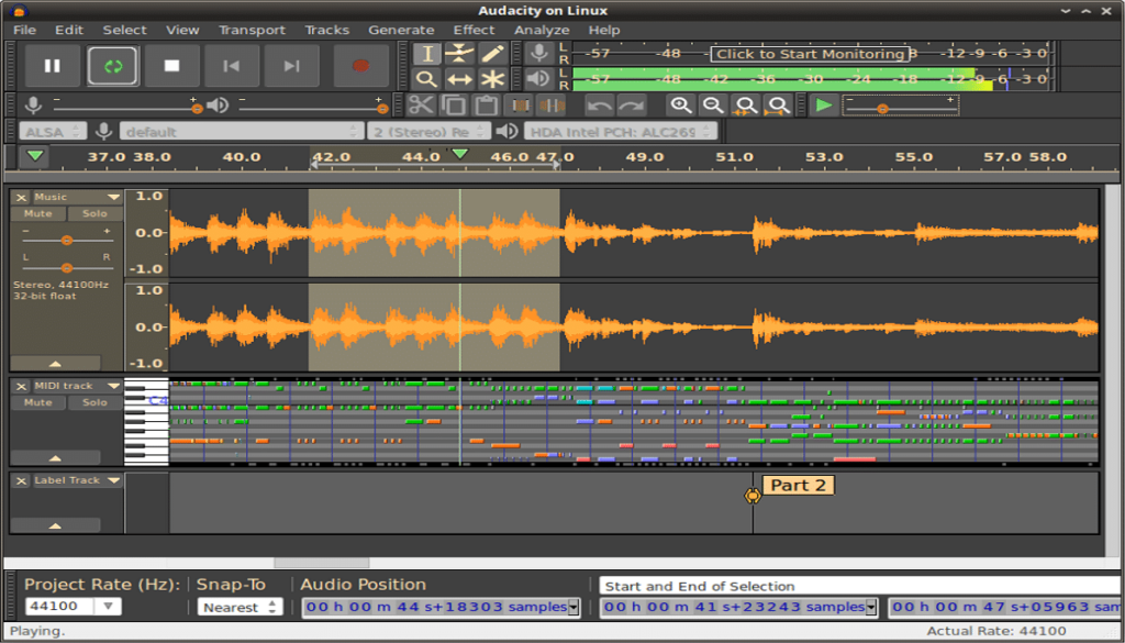 Audacity, programa de edição de áudio